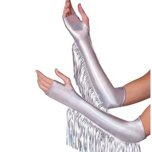 Spirit Halloween Space Cowgirl Fringe Gloves
